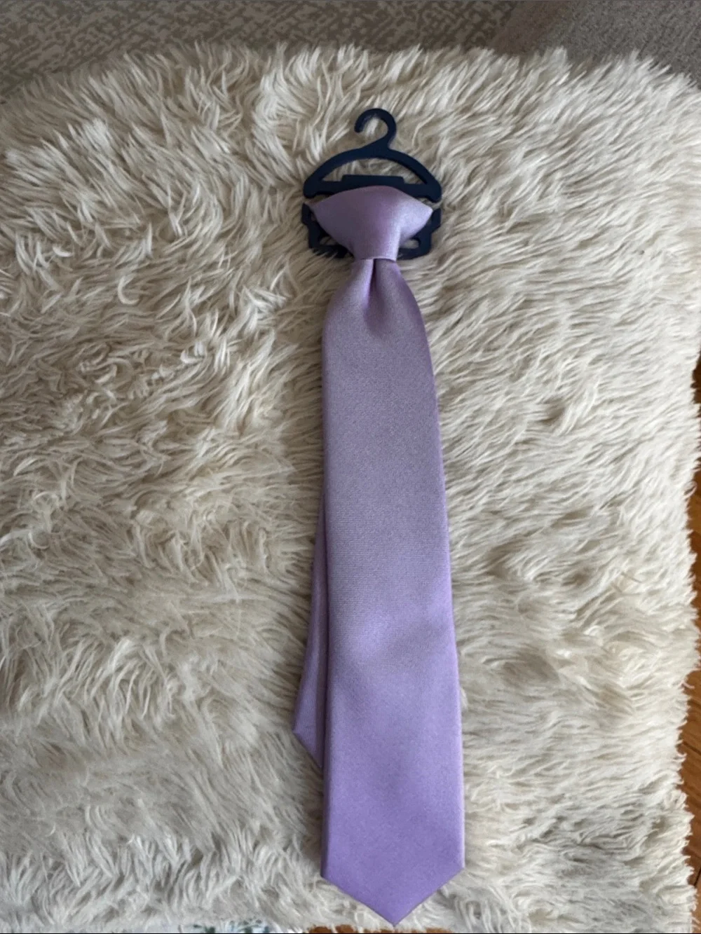 Chaps Purple Satin  Boys’/Youth Necktie”. Tie